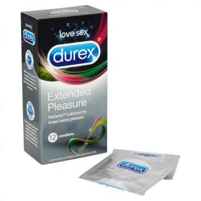 Durex Extended Pleasure Delay Condoms 12 Pack