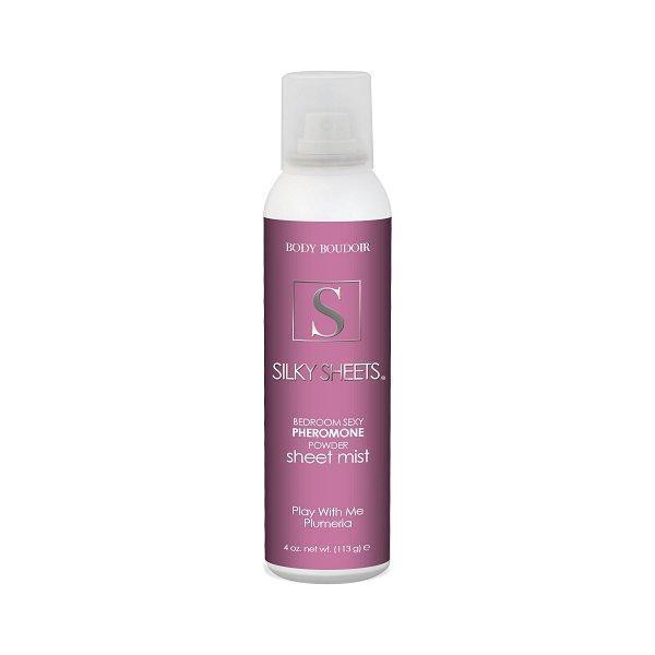 Silky Sheets Talc For Bed And Body With Pheromones
