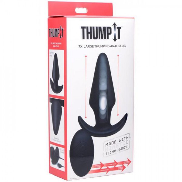 Thump It Large Vibrating Anal Plug