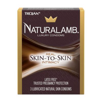 Trojan Naturalamb Lubricated 3pk 3pk