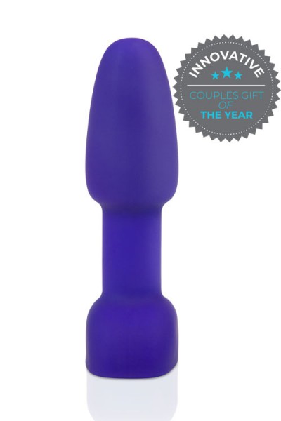 B-Vibe Rimming 4.9" Petite Butt Plug with Remote
