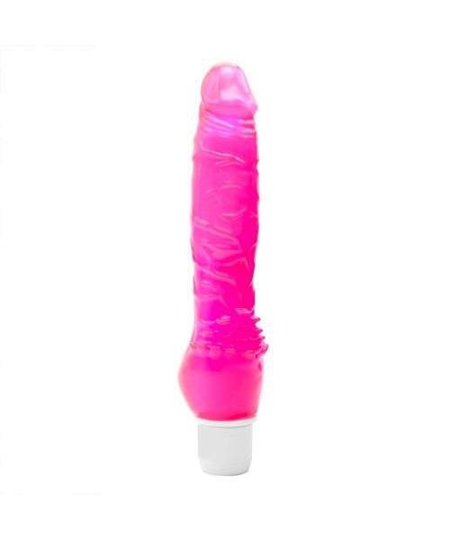 Slick and Slim Veined Jelly Vibrator