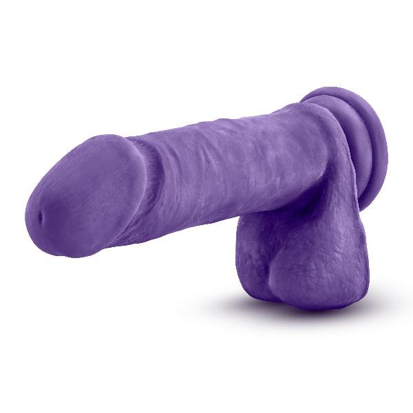 Au Natural Bold Hero 8in Dildo Purple — image 4 of 5