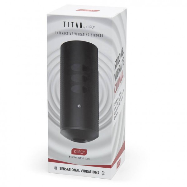 Kiiroo TITAN Interactive Vibrating Male Masturbator