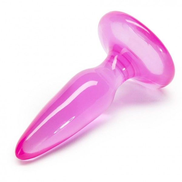 Jelly Rancher Pleasure Beginner's Butt Plug with Suction Cup 3 Inch