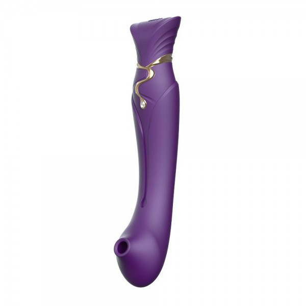 QUEEN SET By Zalo G-spot PulseWave Vibrator with Suction Sleeve