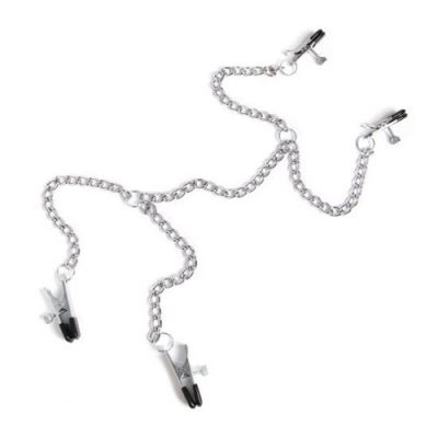 Adjustable labia and nipple clamps