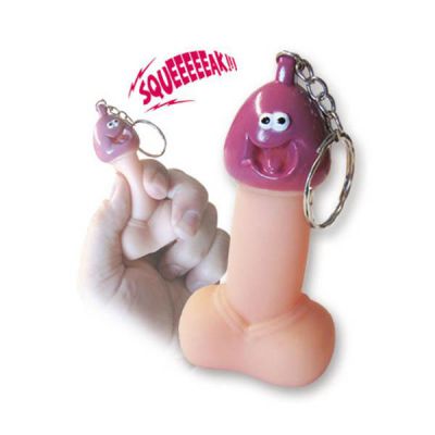 Squeaky Pecker Keychain