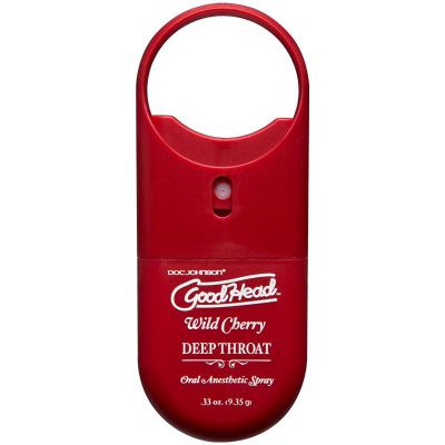 Good Head Deep Throat To Go Oral Anesthetic Spray Cherry