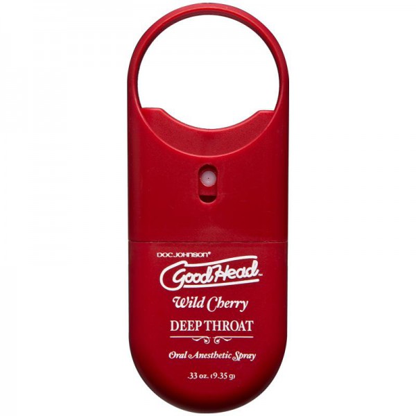 Good Head Deep Throat To Go Oral Anesthetic Spray Cherry