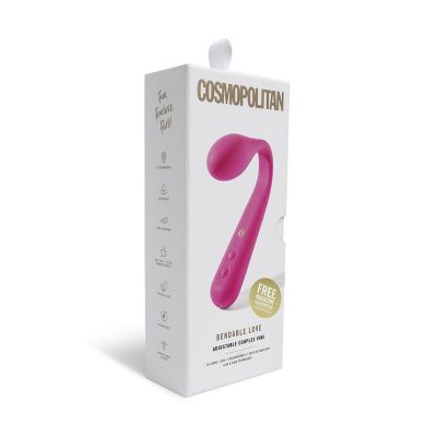 Cosmopolitan Bendable Love Couples Vibrator Pink