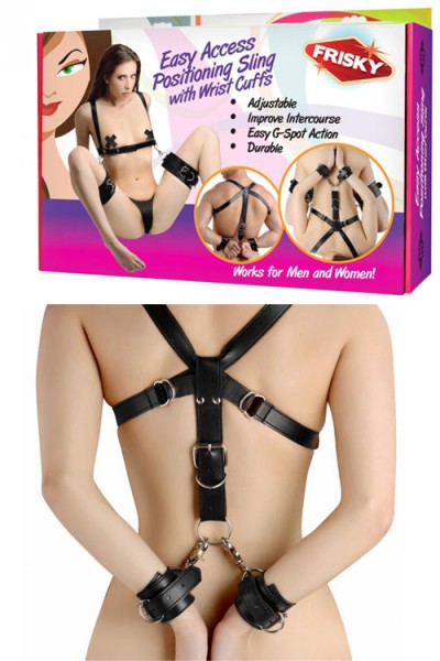 Frisky Positioning Sling with Wrist Cuffs