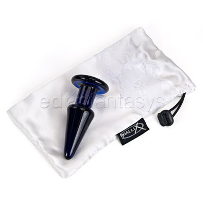 Cobalt blue anal plug
