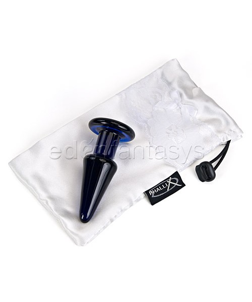 Cobalt blue anal plug