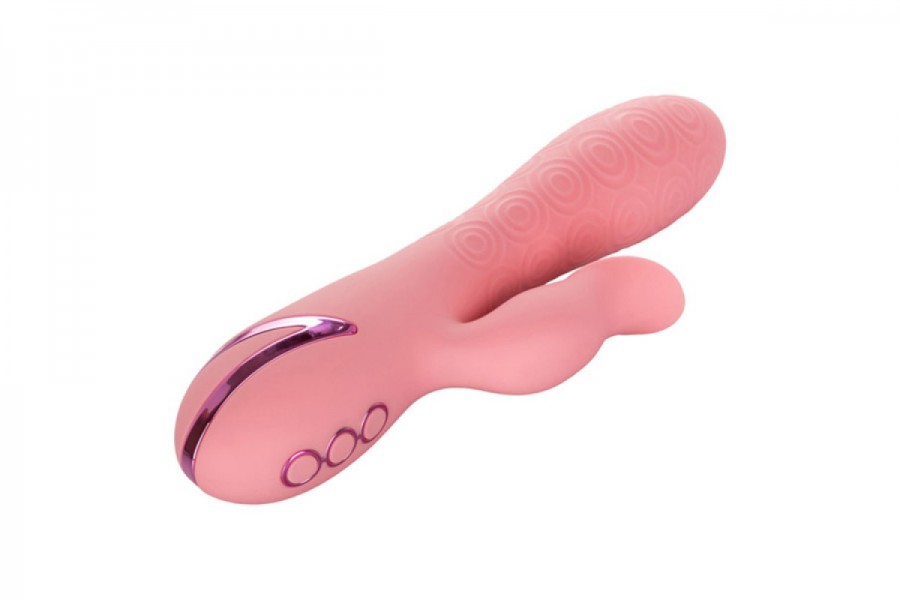 California Exotic Pasadena Player 8.5" Rotating Rabbit Vibrator With Tongue Teaser