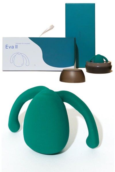 Dame Eva II USB-Rechargeable Hands-Free Silicone Clitoral Vibrator