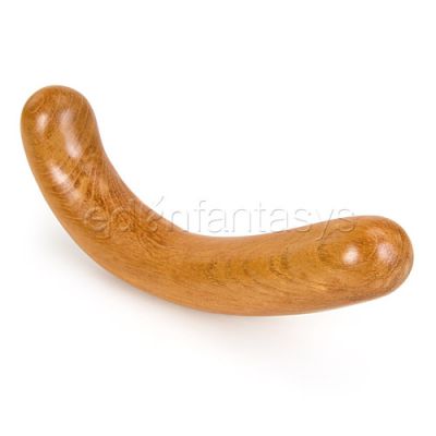 Handcrafted wooden dildo 278