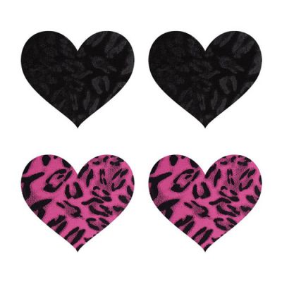 Peekaboos wildcat hearts nipple pasties