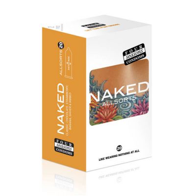 Four Seasons Naked Allsorts Condoms 20 Pack