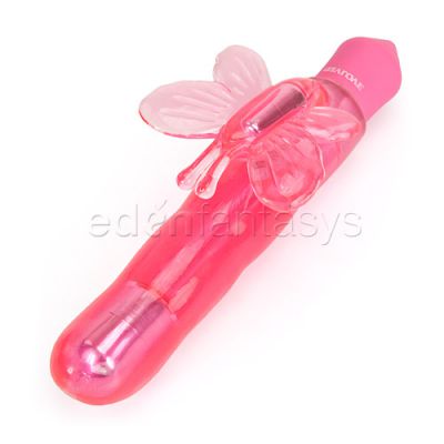 Butterfly rabbit vibrator