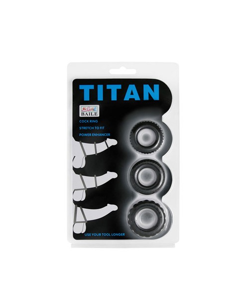 Titan 3 cock ring set