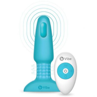 B Vibe Vibrating Remote Control Rimming Butt Plug