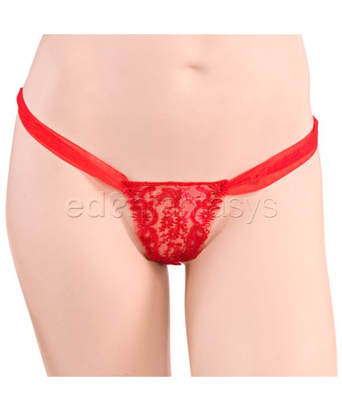 Intensity bra and g-string set