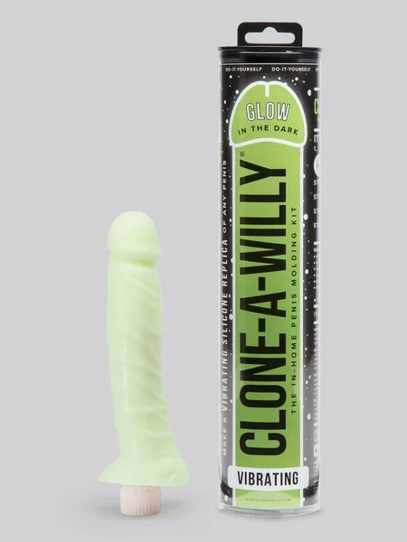 Clone-A-Willy Glow In The Dark Vibrator Moulding Kit Green — image 13 of 13