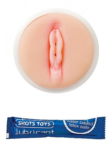 Shots America Cold Easy Rider Vaginal Masturbator Light Skin