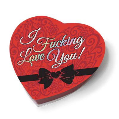 I fucking love you heart chocolates