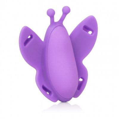 Venus Butterfly Rechargeable Silicone Remote Butterfly Purple