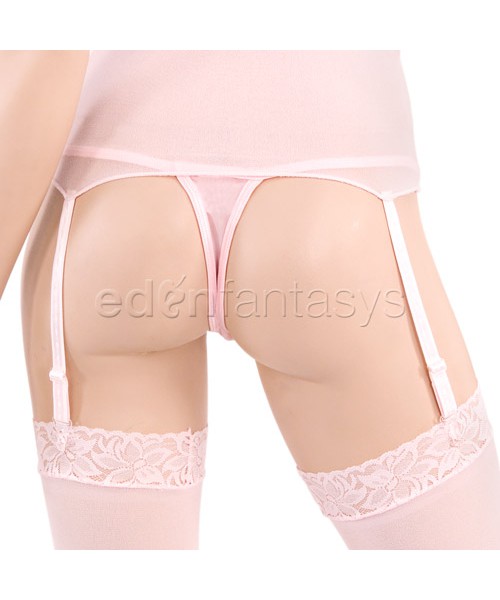 Santa Barbara pink camigarter set