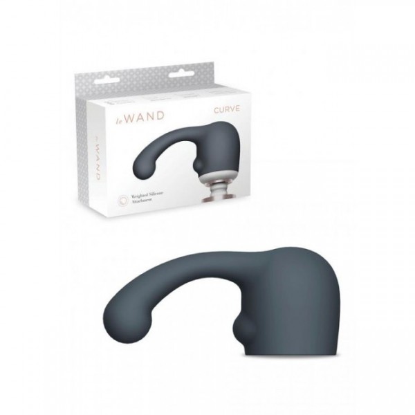 Le Wand Curve Weighted Silicone Massager Attachment