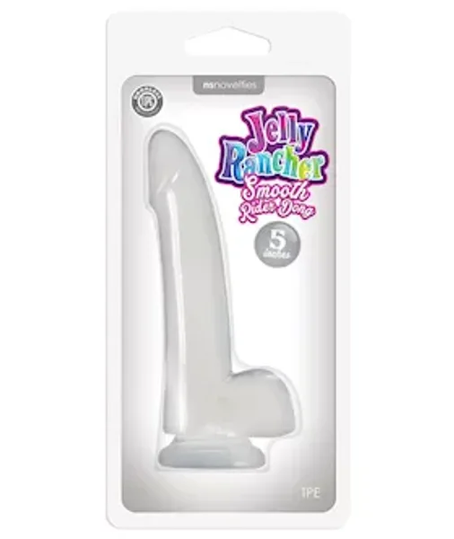 Jelly Rancher 5 in. Smooth Rider Dong Clear — image 4 of 4