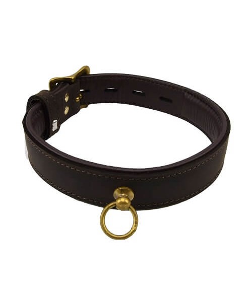 BOUND Nubuck Leather Choker with ‘O’ Ring