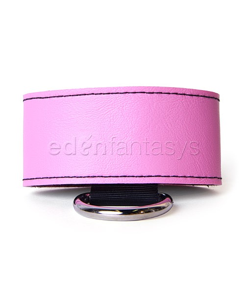 Blush wrist cuffs