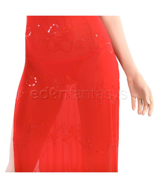 La Femme novelty gown set