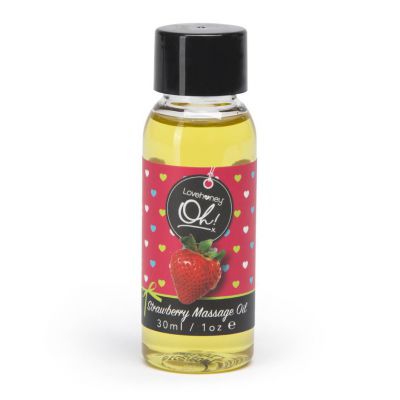 Lovehoney Oh Strawberry Kissable Massage Oil 30ml