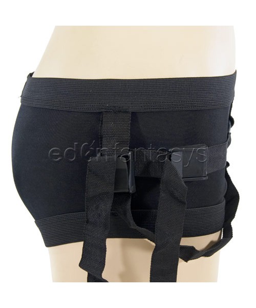 Grrl shorts strap-on harness