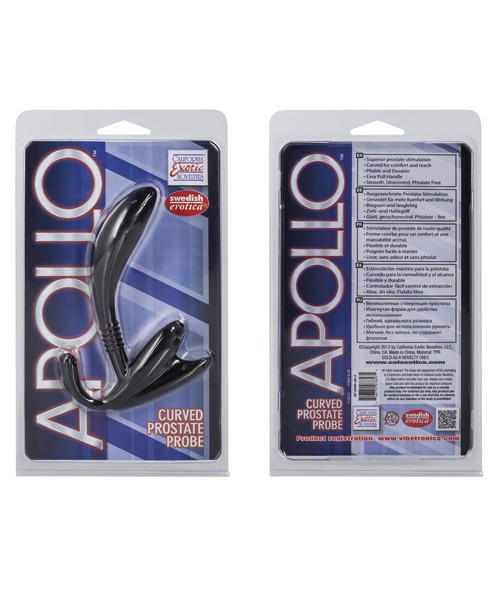 California Exotic Apollo Universal 4.5" Curved Prostate Probe