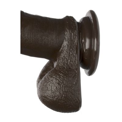 Doc Johnson Firm 7 Realistic Angled Dildo with Suction Cup Base