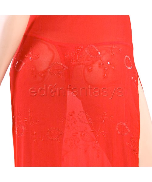 La Femme novelty gown set