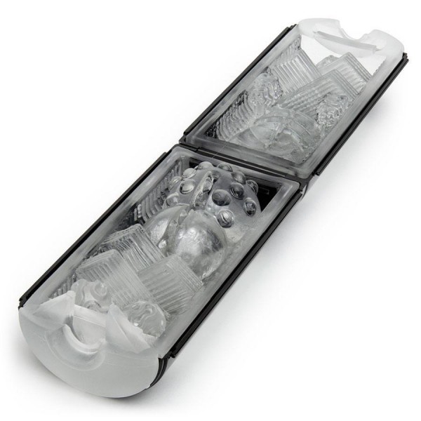 Tenga Flip Hole |  Pressure Sensitive Male Masturbator Black/White