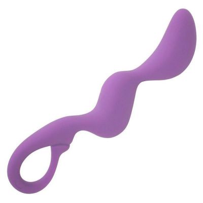 Textured Anal Stimulator Curved For G P Spot Pleasure