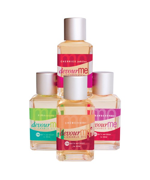 Devour me lickable body oil