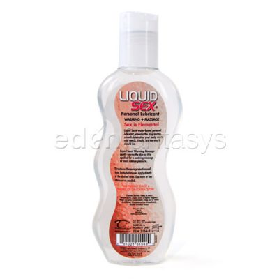 Liquid sex warming