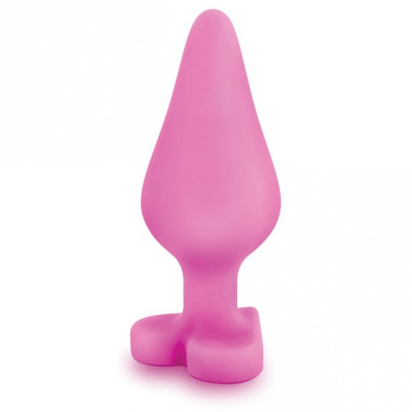 Blush Novelties Naughty Candy Heart Butt Plug Be Mine - Pink