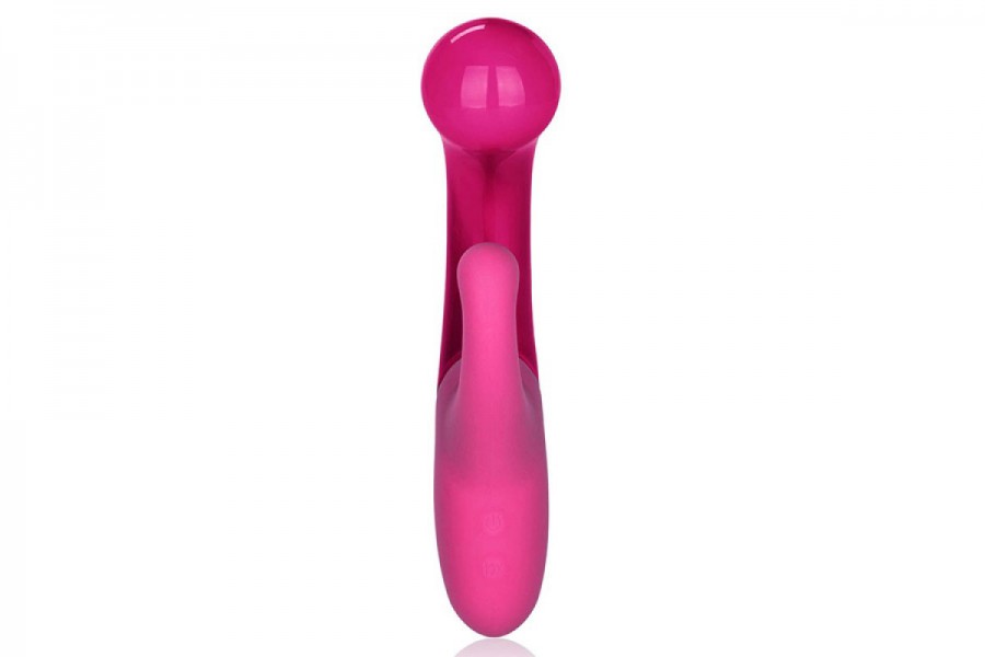 Opal Vibrating Glass Rabbit