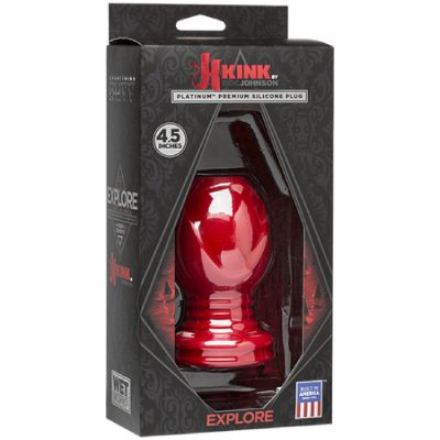 Wet Works Explore Platinum Premium Silicone Plug 4 5 Red