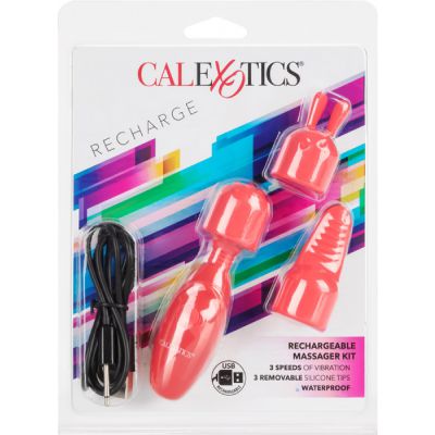 Rechargeable Massager Kit Orange